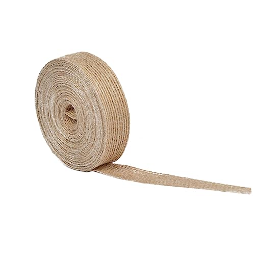 Homoyoyo 1 Stück Jute Band Natürliche Jute Schnur für Bastelarbeiten Geschenkverpackungen Hochzeitsdekoration und DIY Projekte Hochwertiges Material und Verarbeitung von Homoyoyo