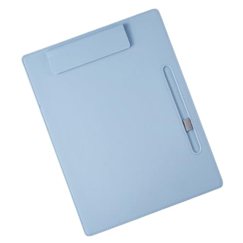 Homoyoyo 1 Stück Klemmbrett Himmelblau Multifunktionales Dokumenten Clipboard für Notizen Bestellungen und Aufbewahrung für Büro Schule und Zuhause von Homoyoyo
