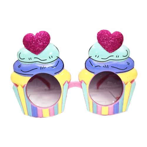 Homoyoyo 1 Stück Kreative Partybrille Herzform mit Glitzer Brille für Karneval Maskenbälle Geburtstagsfeiern Besondere Anlässe Homoyoyo 1 Stück Kreative Partybrille Herzform mit Glitzer Brille für Karneval Maskenbälle Geburtstagsfeiern Besondere Anlässe von Homoyoyo