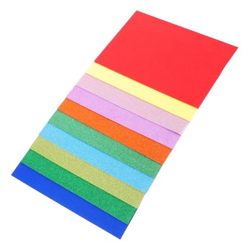 Homoyoyo 10 Blatt Glitzerpappe Bastelpapier Glänzendes Kartonpapier für DIY Handwerk Partydeko Geschenkverpackung Flexibel Leicht Schneidbar und Robust Homoyoyo 10 Blatt Glitzerpappe Bastelpapier Glänzendes Kartonpapier für DIY Handwerk Partydeko Geschenkverpackung Flexibel Leicht Schneidbar und Robust von Homoyoyo