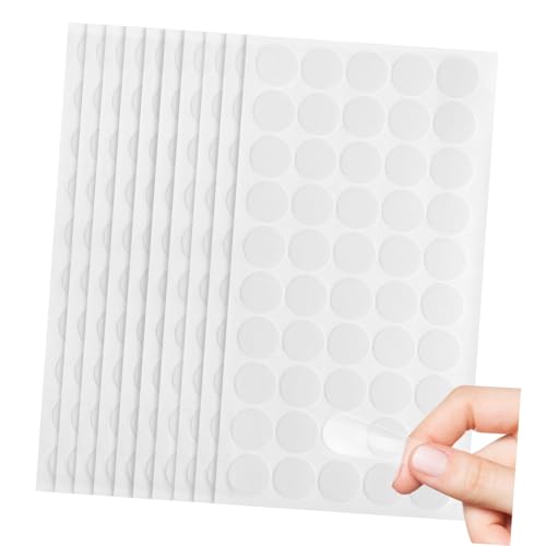 Homoyoyo 10 Blatt Nano-Klebeband doppelseitig klebrig beidseitig doppelseitige Klebepunkte Klebebandpunkte Aufkleber Klebepunkte doppelseitig doppelseitiger Kleber Plakatband Fasergaze Weiß Homoyoyo 10 Blatt Nano-Klebeband doppelseitig klebrig beidseitig doppelseitige Klebepunkte Klebebandpunkte Aufkleber Klebepunkte doppelseitig doppelseitiger Kleber Plakatband Fasergaze Weiß von Homoyoyo
