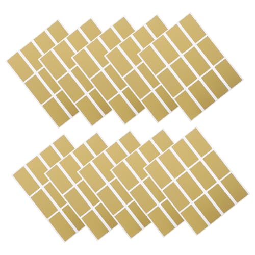 Homoyoyo 10 Blatt Überraschungs Rubbellose Diy Scratch Off Sticker für Geburtstagskarten Spiele Gewinnspiele mit Einzigartiger Beschichtung für Partys Besondere Anlässe von Homoyoyo