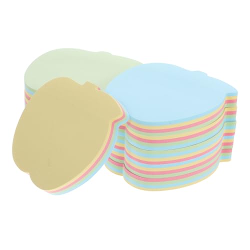 Homoyoyo 10 Packungen Selbstklebende Notizblöcke im Apfel Design Bunte Haftnotizen für Büro und Zuhause Leere Notizblätter für Schnelle Erinnerungen und Notizen für Schule und Büro Homoyoyo 10 Packungen Selbstklebende Notizblöcke im Apfel Design Bunte Haftnotizen für Büro und Zuhause Leere Notizblätter für Schnelle Erinnerungen und Notizen für Schule und Büro von Homoyoyo