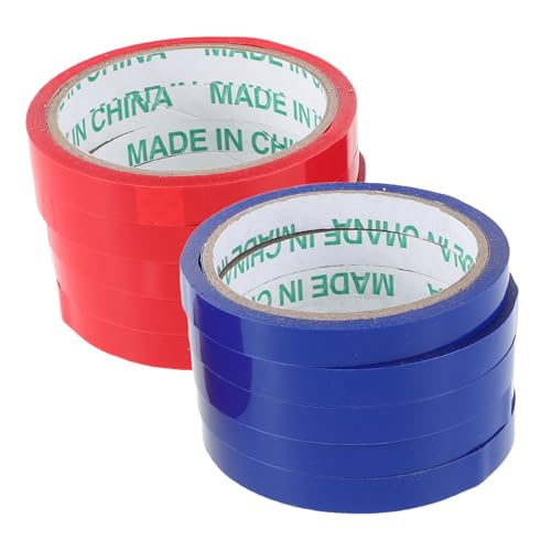 Homoyoyo 10 Rollen Farbiges Krawattenband Praktisches Bindeband Fleischverpackungsmaterial Dekoratives Packband Klebeband Verschleißfestes Dichtungsband Verpackungsdichtbänder Das Haustier von Homoyoyo