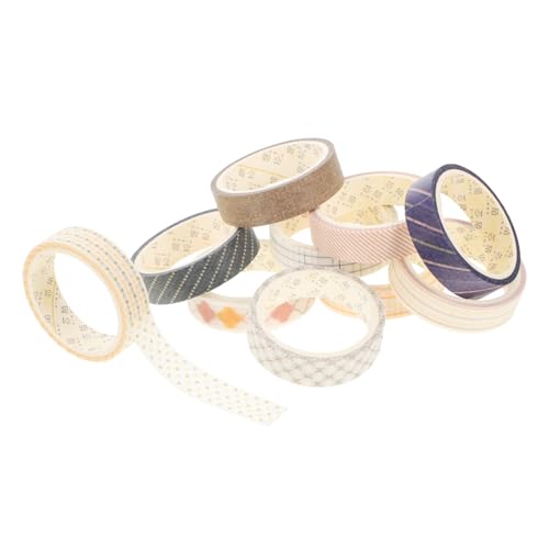 Homoyoyo 10 Rollen Washi Tape mit Geometrischem Design Dekoratives Klebeband für DIY Bastelarbeiten Scrapbooking Tagebuch und Handbuch Vielseitig Einsetzbar Farbenfroh und Langlebig Homoyoyo 10 Rollen Washi Tape mit Geometrischem Design Dekoratives Klebeband für DIY Bastelarbeiten Scrapbooking Tagebuch und Handbuch Vielseitig Einsetzbar Farbenfroh und Langlebig von Homoyoyo