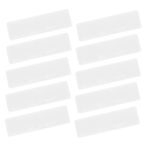 Homoyoyo 10 Satz Magnetische Etikettenhalter Set für Regale und Schränke Beschreibbare Karten Wiederverwendbare Etiketten für Büro Lager Küche und von Homoyoyo