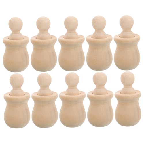 Homoyoyo 10 Satz Teiliges Set Blanko Holzpuppen zum Bemalen DIY Holzfiguren für Kreative Handgefertigte Holz Peg Dolls Bastelspielzeug für Familien und Eltern Junge Mädchen Aktivitäten Homoyoyo 10 Satz Teiliges Set Blanko Holzpuppen zum Bemalen DIY Holzfiguren für Kreative Handgefertigte Holz Peg Dolls Bastelspielzeug für Familien und Eltern Junge Mädchen Aktivitäten von Homoyoyo