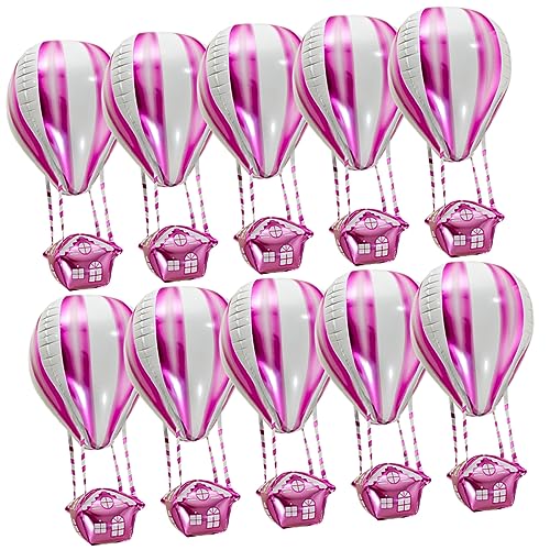 Homoyoyo 10 Stück Aluminium Folienballons im Heißluftballon Design für Kindergeburtstagsfeiern Dekoration für Partys Shower und Schulveranstaltungen Langlebige und Kreative Fotorequisiten Homoyoyo 10 Stück Aluminium Folienballons im Heißluftballon Design für Kindergeburtstagsfeiern Dekoration für Partys Shower und Schulveranstaltungen Langlebige und Kreative Fotorequisiten von Homoyoyo