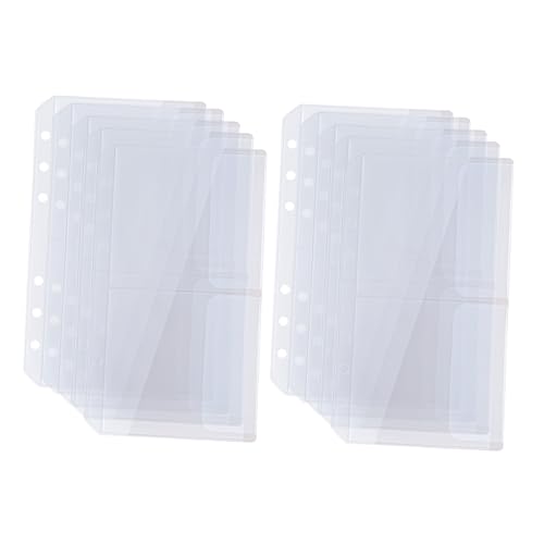 Homoyoyo 10 Stück Aufbewahrungsbeutel Leichte EVA PVC Taschen Doppelte Öffnung Aufbewahrung für Sticker Bastelbedarf Ordner Tasche für Frauen Mädchen Glatte Oberfläche Große Kapazität Homoyoyo 10 Stück Aufbewahrungsbeutel Leichte EVA PVC Taschen Doppelte Öffnung Aufbewahrung für Sticker Bastelbedarf Ordner Tasche für Frauen Mädchen Glatte Oberfläche Große Kapazität von Homoyoyo
