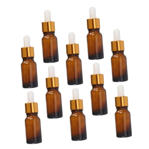 Homoyoyo 10 Stück Braune Ätherische Ölflaschen mit Pipette Nachfüllbare Kompakte Tropfflaschen aus Auslaufsicher und Praktisch für Duftöle Aromatherapie und Kosmetik für Unterwegs und Büro Homoyoyo 10 Stück Braune Ätherische Ölflaschen mit Pipette Nachfüllbare Kompakte Tropfflaschen aus Auslaufsicher und Praktisch für Duftöle Aromatherapie und Kosmetik für Unterwegs und Büro von Homoyoyo