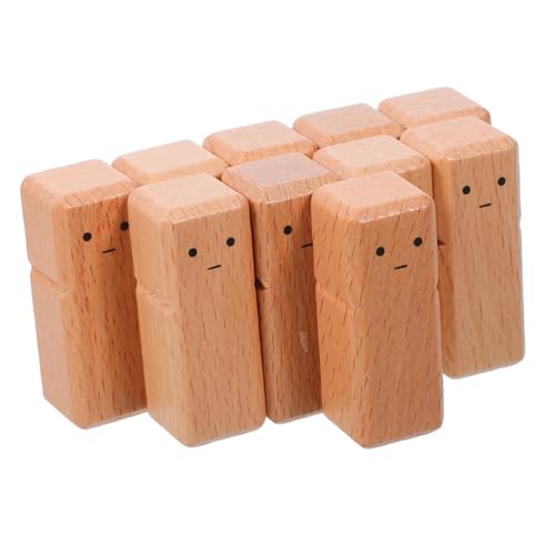 Homoyoyo 10 Stück Buchenholzpuppen DIY Holzpuppen Holzmenschen Rohlinge Holzspielzeug Für Kleine Figuren Einfache Steckpuppen Holzhandwerkspuppen Holzfigur Unvollendete Homoyoyo 10 Stück Buchenholzpuppen DIY Holzpuppen Holzmenschen Rohlinge Holzspielzeug Für Kleine Figuren Einfache Steckpuppen Holzhandwerkspuppen Holzfigur Unvollendete von Homoyoyo