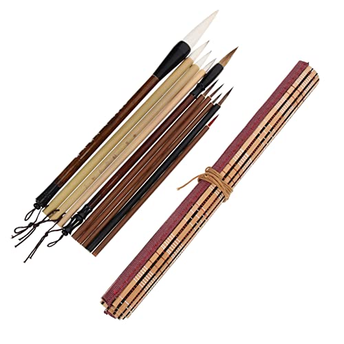 Homoyoyo 10 Stück Chinesisches Malpinselset Schreiben von Zeichentusche Tinte Kalligraphie Malerei calligraphy brush pen set Pinsel zum Malen mit chinesischer Tusche Studienangebot Holz Homoyoyo 10 Stück Chinesisches Malpinselset Schreiben von Zeichentusche Tinte Kalligraphie Malerei calligraphy brush pen set Pinsel zum Malen mit chinesischer Tusche Studienangebot Holz von Homoyoyo