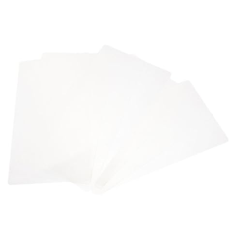 Homoyoyo 10 Stück Druckstift Kopiervorlagen PVC Matten Teilig Transparent Hohe Temperatur Beständig Zeichenbrett Kreative Zeichenschablonen Zubehör von Homoyoyo