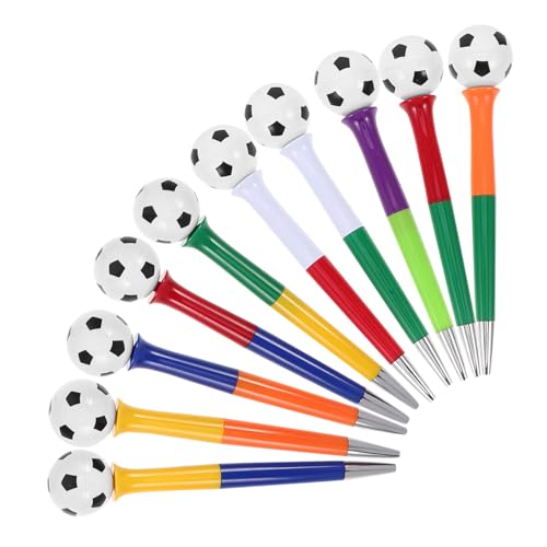 Homoyoyo 10 Stück Fußballstift Lustiger Stift Cartoon-schreibwaren-stift Stifte Für Die Party Süße Cartoonstifte Fußball Kugelschreiber Fußball-kugelschreiber Projektorstift Plastik Homoyoyo 10 Stück Fußballstift Lustiger Stift Cartoon-schreibwaren-stift Stifte Für Die Party Süße Cartoonstifte Fußball Kugelschreiber Fußball-kugelschreiber Projektorstift Plastik von Homoyoyo