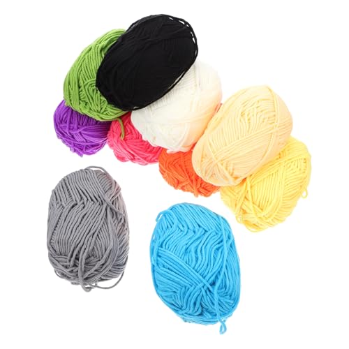 Homoyoyo 10 Stück Garn Strickzubehör Baumwolle Stricken Strickfaden Milch Baumwolle von Homoyoyo