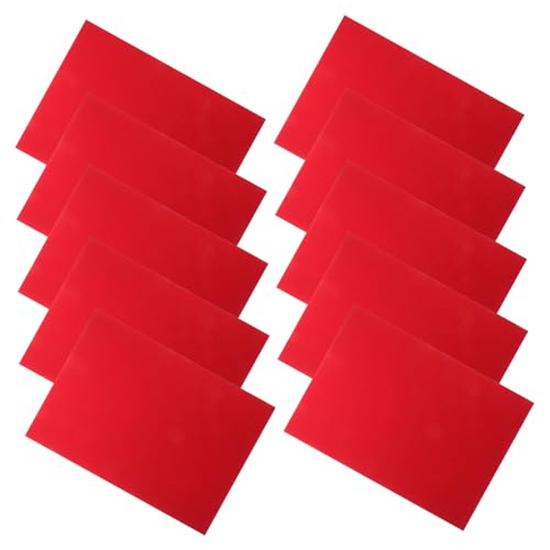 Homoyoyo 10 Stück Glitzerpapier Glitzerkartonpapier Origami-Papierstreifen glänzendes Papier glänzendes Origami-Papier rot Homoyoyo 10 Stück Glitzerpapier Glitzerkartonpapier Origami-Papierstreifen glänzendes Papier glänzendes Origami-Papier rot von Homoyoyo