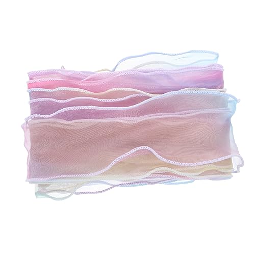 Homoyoyo 10 Stück Gürtel Aus Schneegaze Dekorativ Eisstockschießen Schleife Band Zum Basteln Trimmen Stoff Wickeln Strauß Dünn Bunt Banddekoration Zum Verpacken Chiffon Dickes Band Colorful Homoyoyo 10 Stück Gürtel Aus Schneegaze Dekorativ Eisstockschießen Schleife Band Zum Basteln Trimmen Stoff Wickeln Strauß Dünn Bunt Banddekoration Zum Verpacken Chiffon Dickes Band Colorful von Homoyoyo