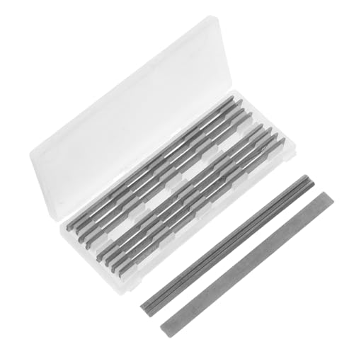 Homoyoyo 10 Stück Hobelklingen Für Die Holzbearbeitung Ersatzklingen Für Die Holzbearbeitung Hobelklingenteile Hobelmesser Power Hobelklingen Holzhobelmesser von Homoyoyo