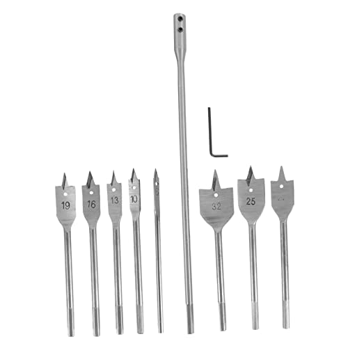 Homoyoyo 10 Stück Holzbohrer-Set bohrständer plastikenten woodwork caakg Holzbearbeitungswerkzeuge Stufenbohrer Holzarbeiter Werkzeug Lochschneider Stahl mit hohem Kohlenstoffgehalt Silver Homoyoyo 10 Stück Holzbohrer-Set bohrständer plastikenten woodwork caakg Holzbearbeitungswerkzeuge Stufenbohrer Holzarbeiter Werkzeug Lochschneider Stahl mit hohem Kohlenstoffgehalt Silver von Homoyoyo