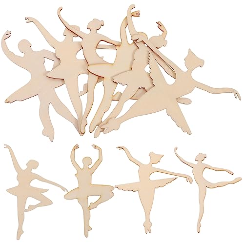 Homoyoyo 10 Stück Holzchip -graffiti - Dekorationen Ausgeschnitten Schild Ornament Basteln Die Stichworte Balletttanz Mini Klein Party Zeichnung Ausschnitte Bambus Khaki Homoyoyo 10 Stück Holzchip -graffiti - Dekorationen Ausgeschnitten Schild Ornament Basteln Die Stichworte Balletttanz Mini Klein Party Zeichnung Ausschnitte Bambus Khaki von Homoyoyo