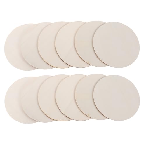 Homoyoyo 10 Stück Holzdekorationen Holztischdekor Natürliche Holzscheiben Holz DIY Blanke Holzausschnitte Scheiben Holzspäne Zum Basteln Holztischdekoration Runde Holzscheiben Homoyoyo 10 Stück Holzdekorationen Holztischdekor Natürliche Holzscheiben Holz DIY Blanke Holzausschnitte Scheiben Holzspäne Zum Basteln Holztischdekoration Runde Holzscheiben von Homoyoyo