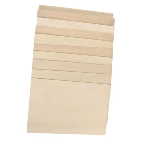 Homoyoyo 10 Stück Holzplatten für Bastelarbeiten DIY Holzplatten zum Gravieren für Kreative Handwerksprojekte für Dekorationen und Familienaktivitäten Homoyoyo 10 Stück Holzplatten für Bastelarbeiten DIY Holzplatten zum Gravieren für Kreative Handwerksprojekte für Dekorationen und Familienaktivitäten von Homoyoyo