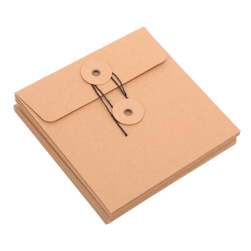 Homoyoyo 10 Stück Kraftpapier CD Hüllen Praktische Aufbewahrungstaschen für CD und Dvd für Büro Schule und Zuhause Robust und Homoyoyo 10 Stück Kraftpapier CD Hüllen Praktische Aufbewahrungstaschen für CD und Dvd für Büro Schule und Zuhause Robust und von Homoyoyo