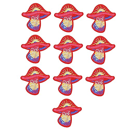 Homoyoyo 10 Stück Kreative Stickerei Patches Praktische Aufnäher für Kleidung Taschen und Diy Dekoration Langlebig und Hautfreundlich zum Aufbügeln oder Aufnähen Homoyoyo 10 Stück Kreative Stickerei Patches Praktische Aufnäher für Kleidung Taschen und Diy Dekoration Langlebig und Hautfreundlich zum Aufbügeln oder Aufnähen von Homoyoyo
