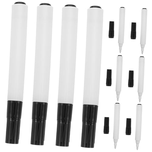 Homoyoyo 10 Stück Leere Hülle des Tafelstifts trocken abwischbare Stifte Whiteboard-Marker trocken abwischbar Kugelschreiber trockener Löschstift Schulbedarf Plastik von Homoyoyo