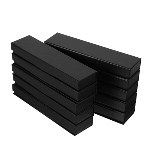 Homoyoyo 10 Stück Magnetische Stiftebox Schwarz Elegante Kugelschreiber Geschenkbox mit Kissen Vielseitige Aufbewahrung für Stifte Schmuck Uhren Kompakt und Langlebig für Business und Homoyoyo 10 Stück Magnetische Stiftebox Schwarz Elegante Kugelschreiber Geschenkbox mit Kissen Vielseitige Aufbewahrung für Stifte Schmuck Uhren Kompakt und Langlebig für Business und von Homoyoyo