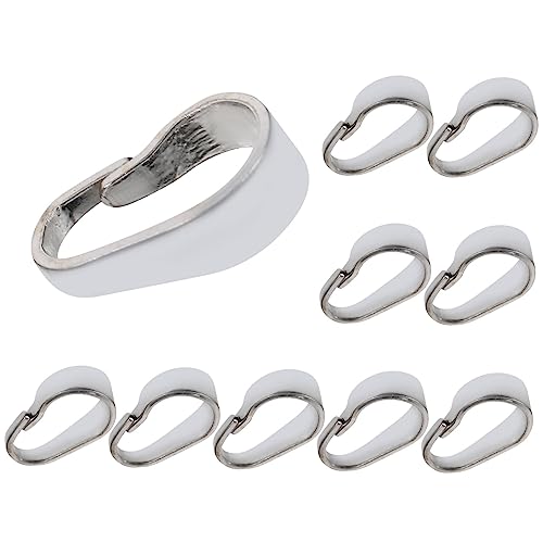 Homoyoyo 10 Stück Melonensamenschnalle Anhänger Haken Halskette Verschlüsse Reiz Schmuck Schließungen Armbandanschlüsse Anhänger schließt Anhänger Anhängerkupplungen aus Metall Silber- Homoyoyo 10 Stück Melonensamenschnalle Anhänger Haken Halskette Verschlüsse Reiz Schmuck Schließungen Armbandanschlüsse Anhänger schließt Anhänger Anhängerkupplungen aus Metall Silber- von Homoyoyo