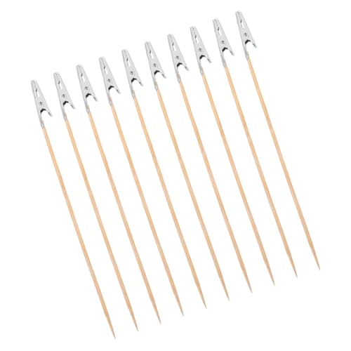 Homoyoyo 10 Stück Memo-Ordner Memo -Halter -Clip Krokodilklemmen kleben Krokodilklemmenstab Holz Homoyoyo 10 Stück Memo-Ordner Memo -Halter -Clip Krokodilklemmen kleben Krokodilklemmenstab Holz von Homoyoyo