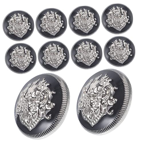 Homoyoyo 10 Stück Metallknöpfe Bunte Kleiderknöpfe Für Jeans Vintage Anzugknöpfe Getuftete Knöpfe Zum Nähen Ausgefallene Knopfnadeln Sortiert Schwarz Retro Metall Stil Homoyoyo 10 Stück Metallknöpfe Bunte Kleiderknöpfe Für Jeans Vintage Anzugknöpfe Getuftete Knöpfe Zum Nähen Ausgefallene Knopfnadeln Sortiert Schwarz Retro Metall Stil von Homoyoyo