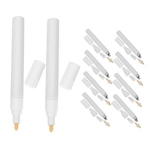 Homoyoyo 10 Stück Nachfüllbare Paint Marker Ersatzrundspitze Kompatibel für Acryl Permanent Marker DIY Graffiti Malerei Reparatur von Homoyoyo