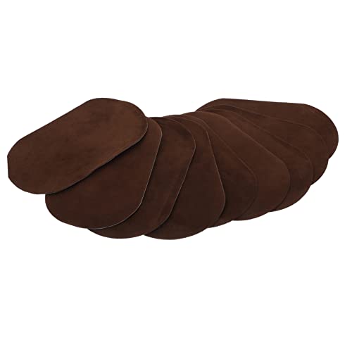 Homoyoyo 10 Stück Oval Wildleder Ellenbogen Patches Aus PU Leder Für Sweatshirts - T-Shirts Und Blusen – Hochwertige Stoff Applikationen Zur Reparatur Und Verschönerung Homoyoyo 10 Stück Oval Wildleder Ellenbogen Patches Aus PU Leder Für Sweatshirts - T-Shirts Und Blusen – Hochwertige Stoff Applikationen Zur Reparatur Und Verschönerung von Homoyoyo
