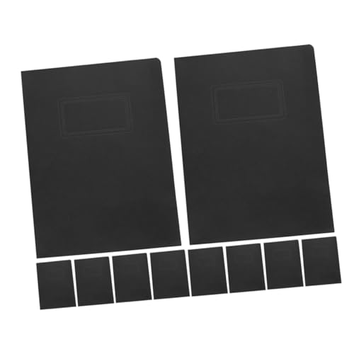 Homoyoyo 10 Stück Papier Ordner mit Zwei Fächern Große Kapazität Dokumentenmappe Faltbarer Papier Organizer für Büro Schule und Zuhause Professionelle Aktenaufbewahrung von Homoyoyo