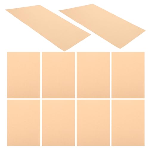 Homoyoyo 10 Stück Retro Schreibpapier für Bastelprojekte und Zertifikate Antik Gefärbter Strukturierter Look für Kreative Anwendungen von Homoyoyo
