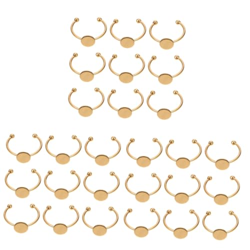 Homoyoyo 10 Stück Ringbasen Für Schmuckherstellung – Stabile Finger-Ringe Untersetzer Für DIY-Anhänger Und Kreative Designs Ideal Für Schmuckprojekte Homoyoyo 10 Stück Ringbasen Für Schmuckherstellung – Stabile Finger-Ringe Untersetzer Für DIY-Anhänger Und Kreative Designs Ideal Für Schmuckprojekte von Homoyoyo