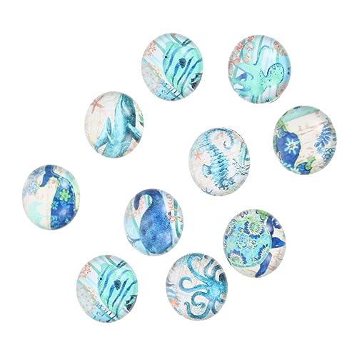Homoyoyo 10 Stück Runde Patches Schmucksteine Edelstein Patches DIY Schmuckherstellung Vielseitig Haltbar für Ohrringe Ringe Halsketten Homoyoyo 10 Stück Runde Patches Schmucksteine Edelstein Patches DIY Schmuckherstellung Vielseitig Haltbar für Ohrringe Ringe Halsketten von Homoyoyo