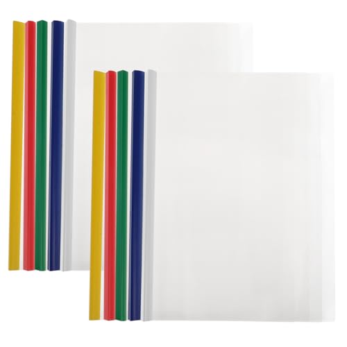 Homoyoyo 10 Stück Schubladenordner Papierhalter Dateidokument-Organizer Dateiordner Melden Sie Ordner Sliding Bar Dokumenten-Organizer-Ordner Schulbindungsstangen Bericht deckt Plastik Homoyoyo 10 Stück Schubladenordner Papierhalter Dateidokument-Organizer Dateiordner Melden Sie Ordner Sliding Bar Dokumenten-Organizer-Ordner Schulbindungsstangen Bericht deckt Plastik von Homoyoyo