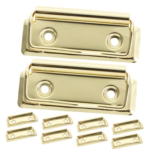Homoyoyo 10 Stück Stabile Clipboard Clips aus Aluminiumlegierung Langlebige Büroklammern für Schreibbretter Praktische Dokumentenhalter für Schule Büro und Organisation Homoyoyo 10 Stück Stabile Clipboard Clips aus Aluminiumlegierung Langlebige Büroklammern für Schreibbretter Praktische Dokumentenhalter für Schule Büro und Organisation von Homoyoyo