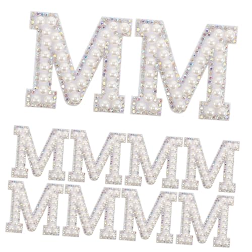 Homoyoyo 10 Stück Strass Buchstaben Aufnäher Dekorative Alphabet Applikation Zum Aufbügeln Für Kleidung Hüte Und Taschen Funkelnde Selbstklebende Stoffbuchstaben Für Heimwerkerbedarf Homoyoyo 10 Stück Strass Buchstaben Aufnäher Dekorative Alphabet Applikation Zum Aufbügeln Für Kleidung Hüte Und Taschen Funkelnde Selbstklebende Stoffbuchstaben Für Heimwerkerbedarf von Homoyoyo