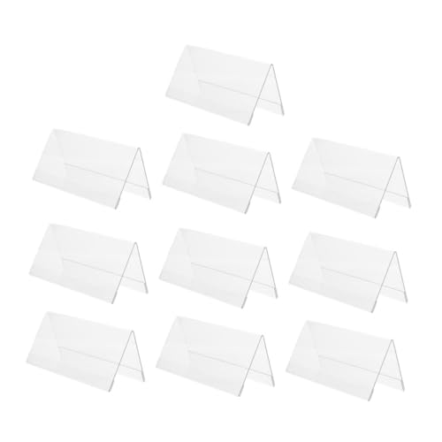 Homoyoyo 10 Stück Teiliges Acryl Tischaufsteller V Förmig Stabile Namensschilder Transparent für Büro Konferenz Geschäft Blanko Aufsteller Professionelles Design Leicht zu Reinigen Homoyoyo 10 Stück Teiliges Acryl Tischaufsteller V Förmig Stabile Namensschilder Transparent für Büro Konferenz Geschäft Blanko Aufsteller Professionelles Design Leicht zu Reinigen von Homoyoyo