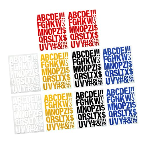Homoyoyo 10 Stück Teiliges Buchstaben Patches Kreative Eisen-bügel-vinyl Schriftzüge für Kleidung Hüte Taschen Vielseitig Einsetzbar Einfache Diy-anwendung Farblich Sortiert Homoyoyo 10 Stück Teiliges Buchstaben Patches Kreative Eisen-bügel-vinyl Schriftzüge für Kleidung Hüte Taschen Vielseitig Einsetzbar Einfache Diy-anwendung Farblich Sortiert von Homoyoyo