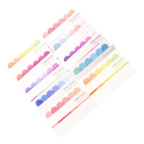 Homoyoyo 10 Stück Teiliges Bunte Marker Sticker Haftnotizen Selbstklebend Leichte Page Marker für Schule und Büro Praktische Notizzettel zum Markieren und Organisieren Zufällige Farbe Homoyoyo 10 Stück Teiliges Bunte Marker Sticker Haftnotizen Selbstklebend Leichte Page Marker für Schule und Büro Praktische Notizzettel zum Markieren und Organisieren Zufällige Farbe von Homoyoyo