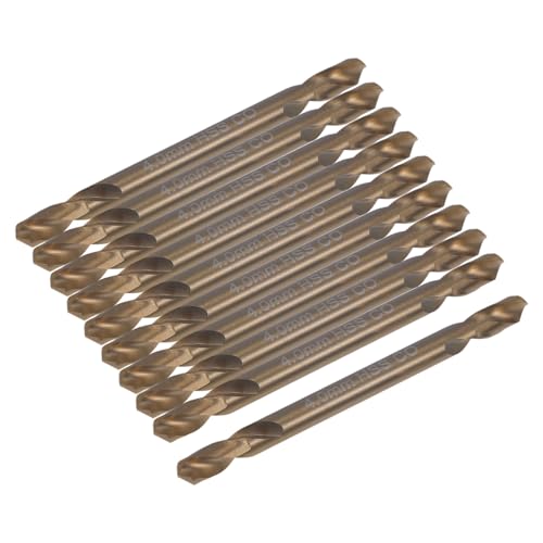 Homoyoyo 10 Stück Teiliges Co Bohrer Cobalt Stahl Doppelkopf Metallbohrer für Edelstahl Aluminium Holz Kunststoff Vielseitig Einsetzbar Langlebig Präzise Homoyoyo 10 Stück Teiliges Co Bohrer Cobalt Stahl Doppelkopf Metallbohrer für Edelstahl Aluminium Holz Kunststoff Vielseitig Einsetzbar Langlebig Präzise von Homoyoyo