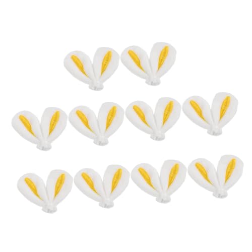 Homoyoyo 10 Stück Teiliges DIY Hasenohren Haarclip Zubehör aus Weichem Niedliche Bunny Ohr Dekoration für Kreative Bastelprojekte und Personalisierte Haarspangen Homoyoyo 10 Stück Teiliges DIY Hasenohren Haarclip Zubehör aus Weichem Niedliche Bunny Ohr Dekoration für Kreative Bastelprojekte und Personalisierte Haarspangen von Homoyoyo
