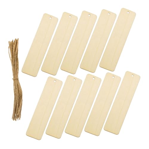 Homoyoyo 10 Stück Teiliges DIY Holz Lesezeichen Natürliche Formstabile Holz Blanko Anhänger Bemalbar Vielseitig als Lesezeichen oder Dekoration für Kreative Bastelprojekte Homoyoyo 10 Stück Teiliges DIY Holz Lesezeichen Natürliche Formstabile Holz Blanko Anhänger Bemalbar Vielseitig als Lesezeichen oder Dekoration für Kreative Bastelprojekte von Homoyoyo