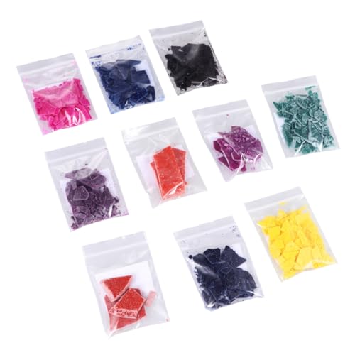 Homoyoyo 10 Stück Teiliges DIY Sojawachs farbset für Kerzenherstellung Ungiftige Wachsfärbung in Pastellfarben Hautfreundlich Farbintensiv und Vielseitig für Duftkerzen und Teelichter von Homoyoyo