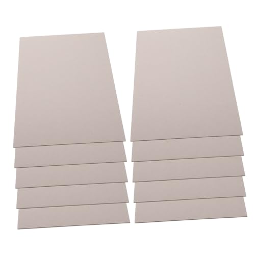 Homoyoyo 10 Stück Teiliges Dickes DIY Handcraft Paperboard Doppelseitiges Graues Kartonpapier Stark Vielseitig zum Basteln Schneiden und Malen für Kreative DIY Projekte Homoyoyo 10 Stück Teiliges Dickes DIY Handcraft Paperboard Doppelseitiges Graues Kartonpapier Stark Vielseitig zum Basteln Schneiden und Malen für Kreative DIY Projekte von Homoyoyo